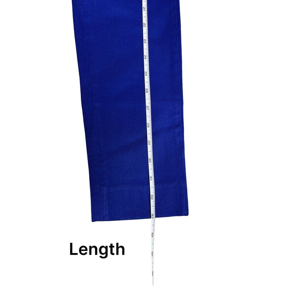 BANANA REPUBLIC Women's Blue Sloan Pants Slacks Size 2 Business Pockets - Picture 6 of 13